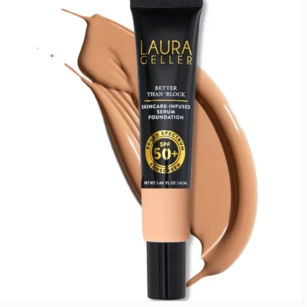 Laura Geller Serum Infused Foundation With SPF 50 - Shade LIGHT NIB